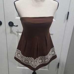 Embroidered tribal festival  top